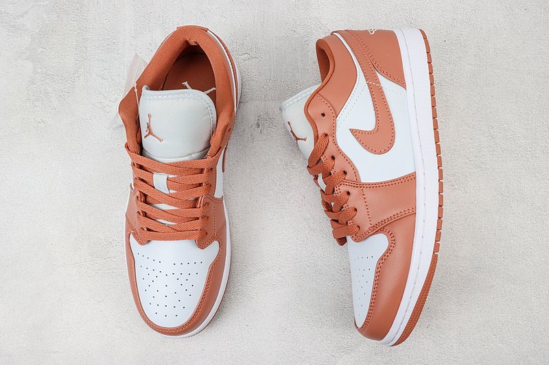 Air Jordan 1 Low "Coral Pink/White" фото № 6