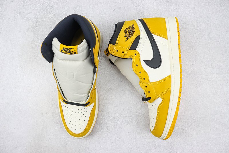Air Jordan 1 Retro High "Yellow Ochre" фото № 7