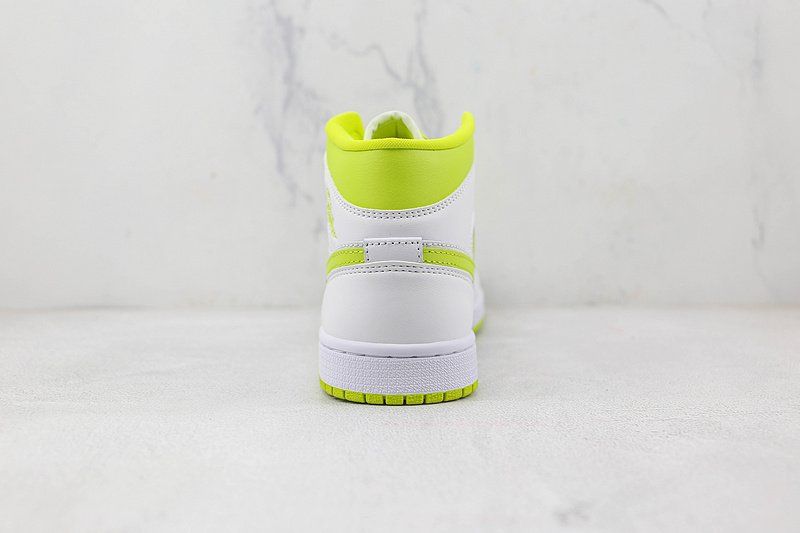 Air Jordan 1 Mid "White Lime" фото № 9