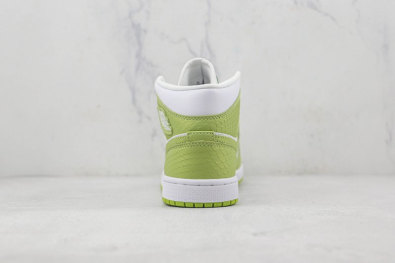 Air Jordan 1 Mid SE "Green Python" фото № 8