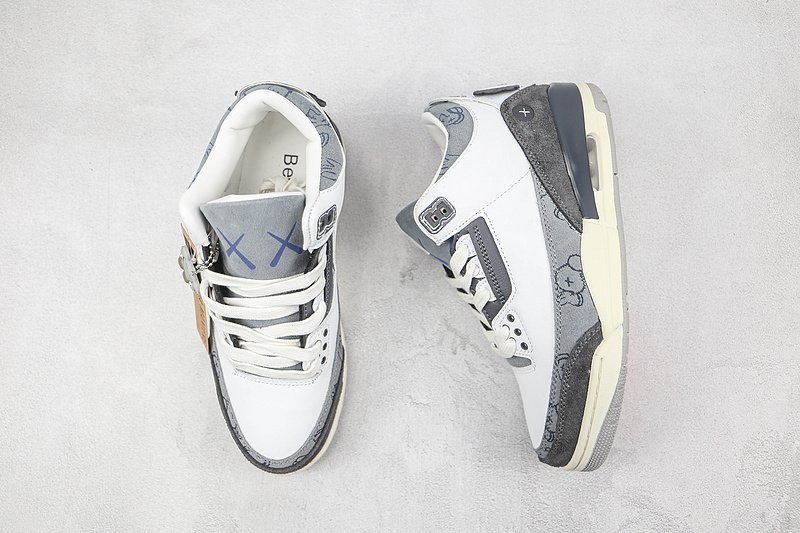 Kaws x Air Jordan 3 Retro "Fresh Water" фото № 7