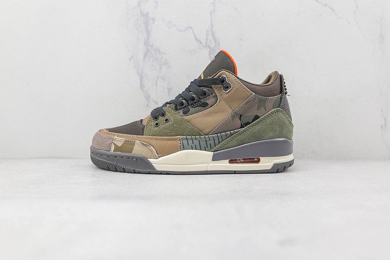Air Jordan 3 Retro "Patchwork Camo" фото № 2
