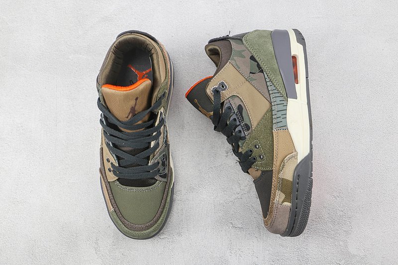 Air Jordan 3 Retro "Patchwork Camo" фото № 7