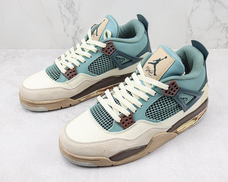 Air Jordan 4 "Snorlax Custom" фото № 5