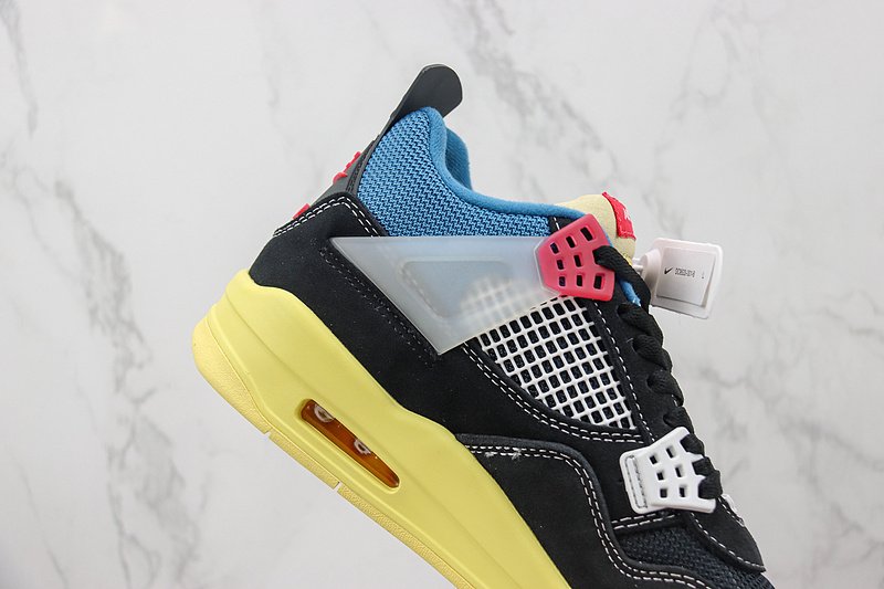 Union LA x Air Jordan 4 "Off Noir" фото № 3