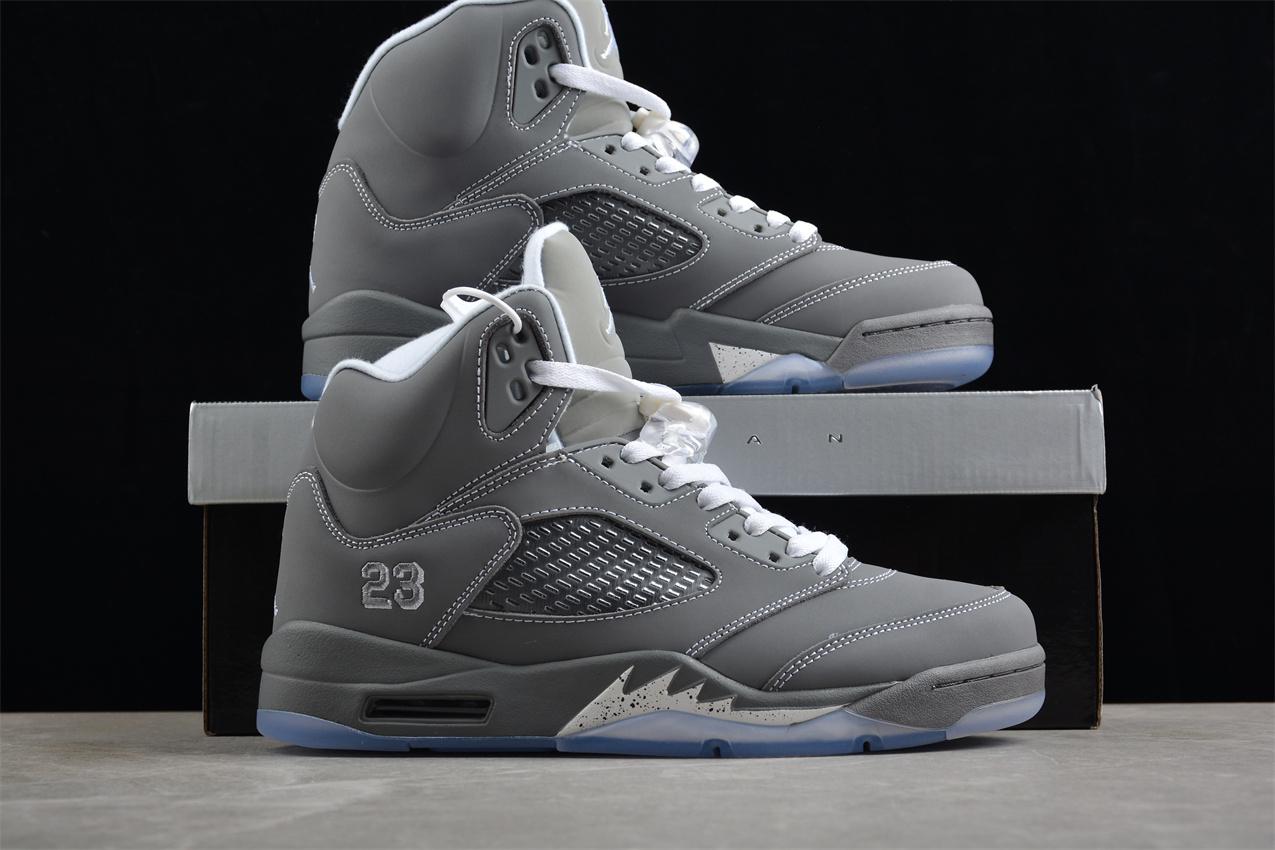 Air Jordan 5 Retro "Wolf Grey" фото № 6