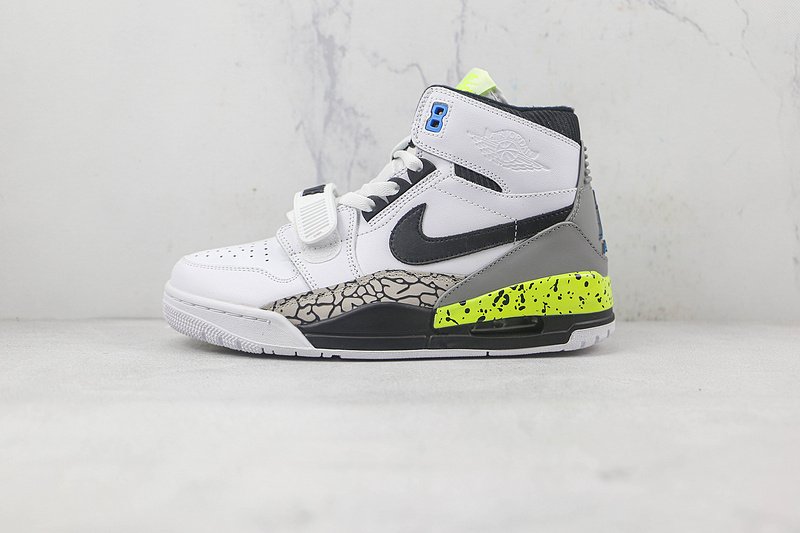 Air Jordan Legacy 312 High "White/Black/Green" фото № 2