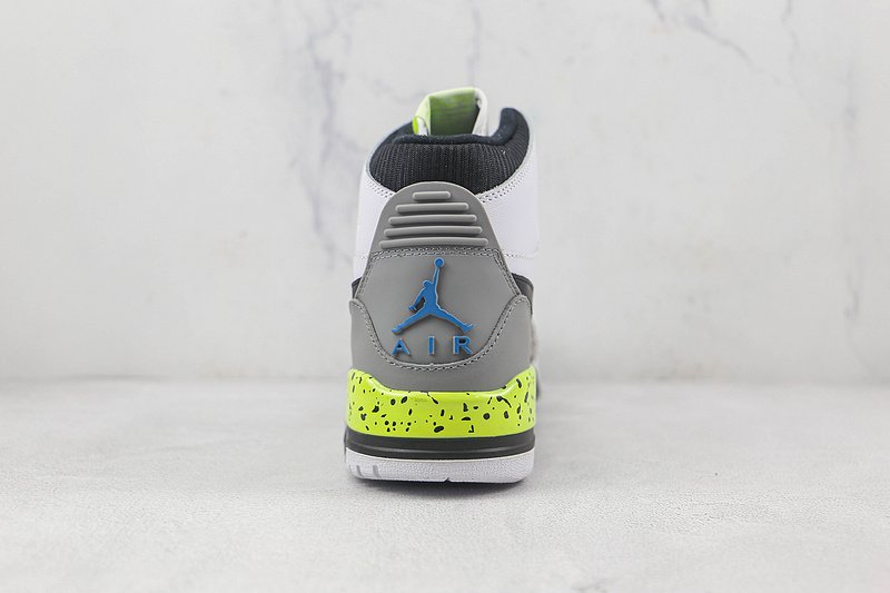 Air Jordan Legacy 312 High "White/Black/Green" фото № 8