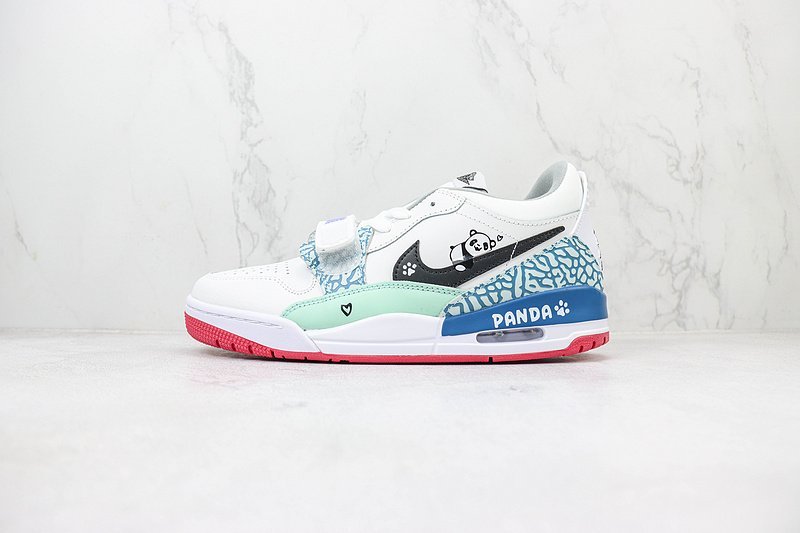 Air Jordan Legacy 312 Low "White/Green/Black Panda" фото № 2