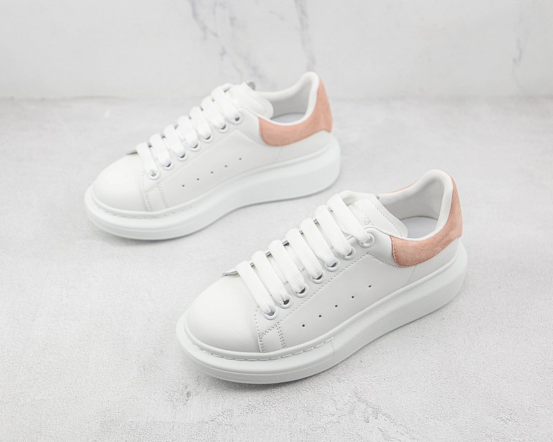 Alexander McQueen Oversized "White/Light Pink" фото № 5