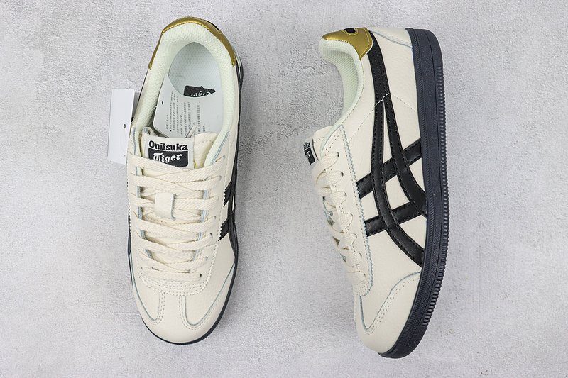 Onitsuka Tiger x Asics Tokuten "Off White/Black/Golden" фото № 6