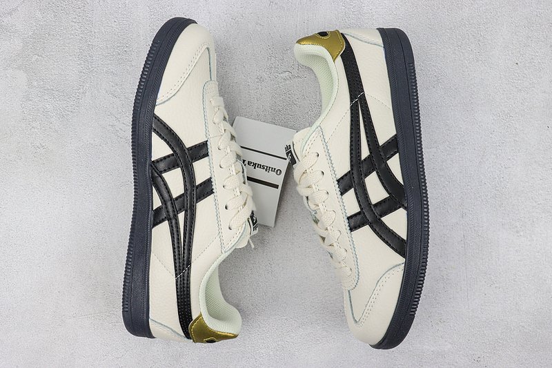 Onitsuka Tiger x Asics Tokuten "Off White/Black/Golden" фото № 7