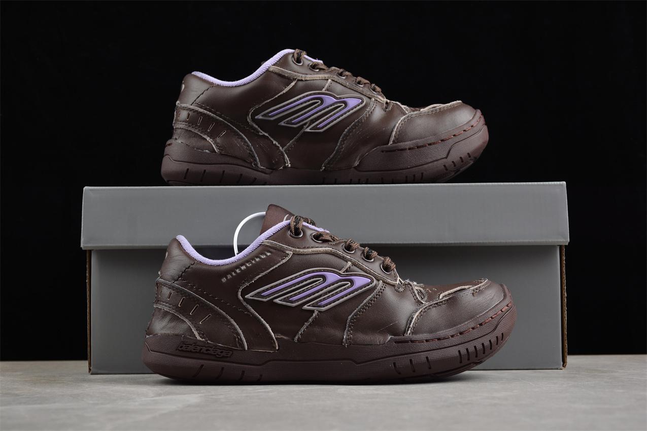 Balenciaga Hamptons Worn Out "Brown/Purple" фото № 9