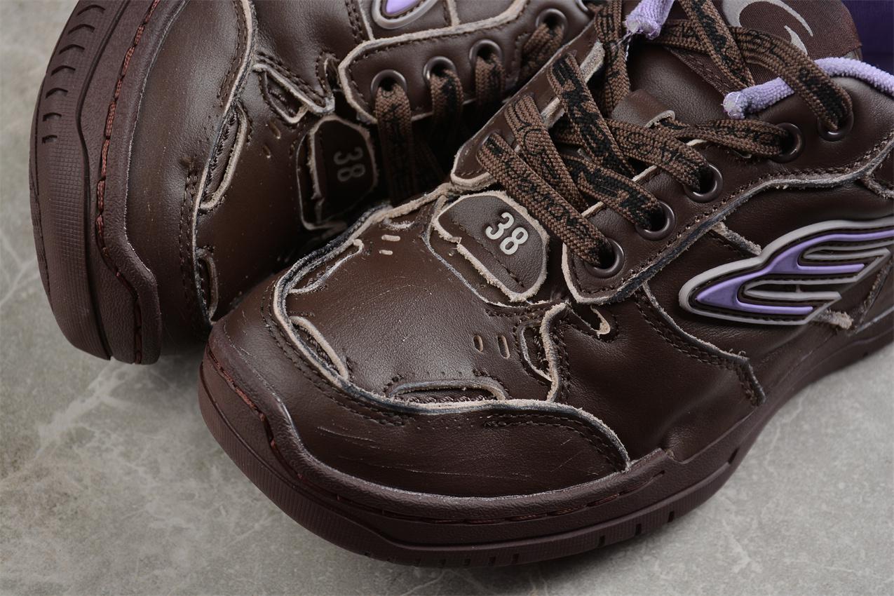 Balenciaga Hamptons Worn Out "Brown/Purple" фото № 7