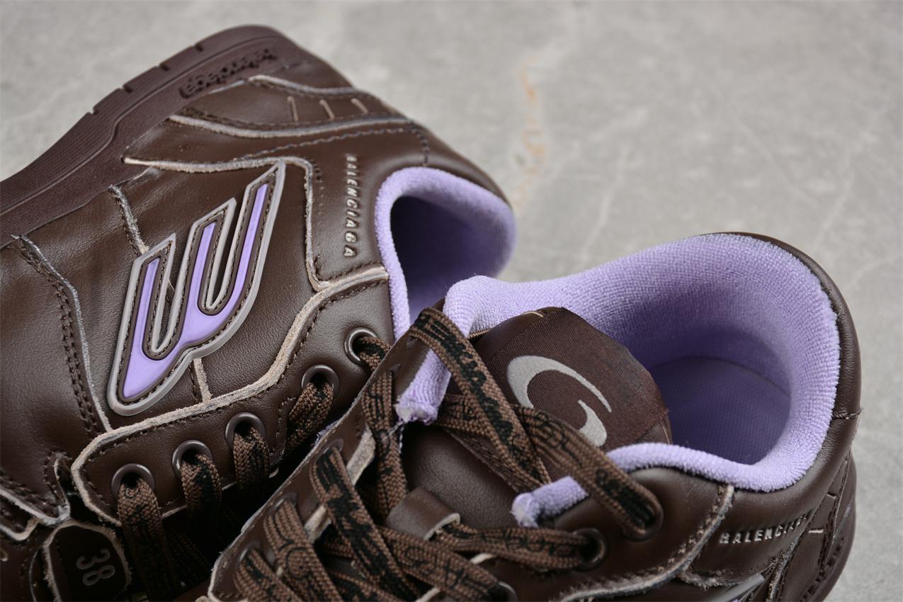 Balenciaga Hamptons Worn Out "Brown/Purple" фото № 8
