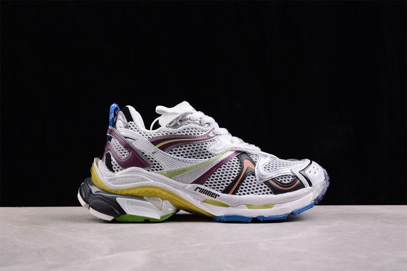 Balenciaga Runner 2 "White/Silver/Brown/Yellow" фото № 5