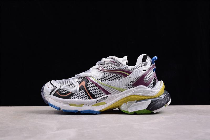 Balenciaga Runner 2 "White/Silver/Brown/Yellow" фото № 6