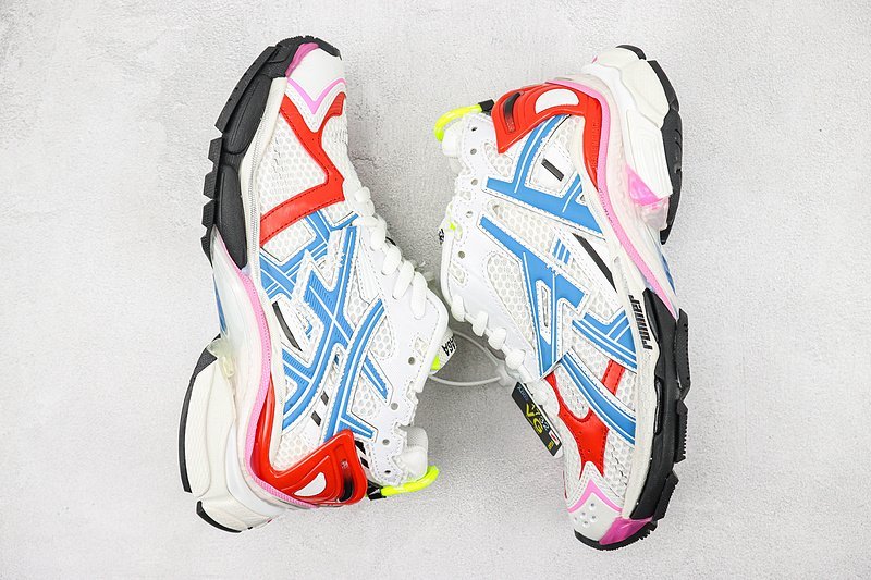 Balenciaga Runner "Light Grey/Red/Blue" фото № 7