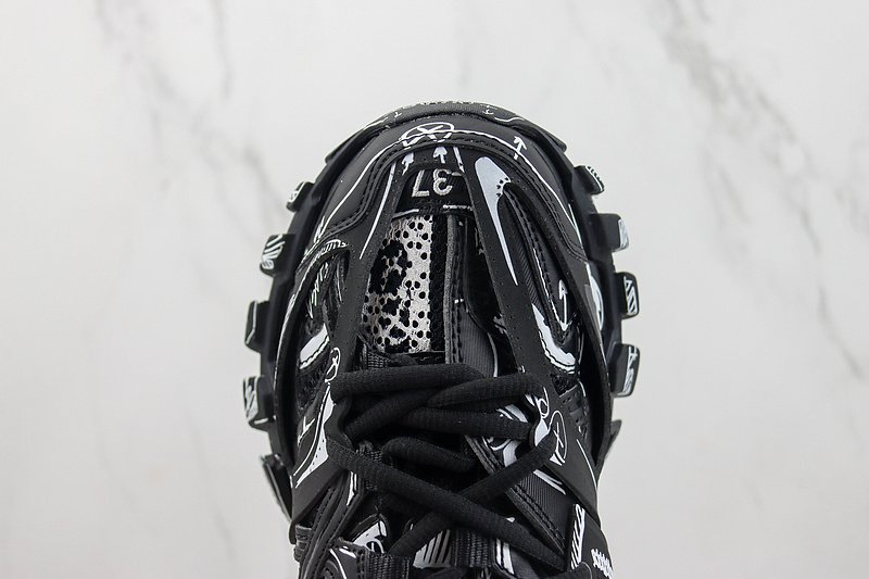 Balenciaga Track "Black/White" фото № 4