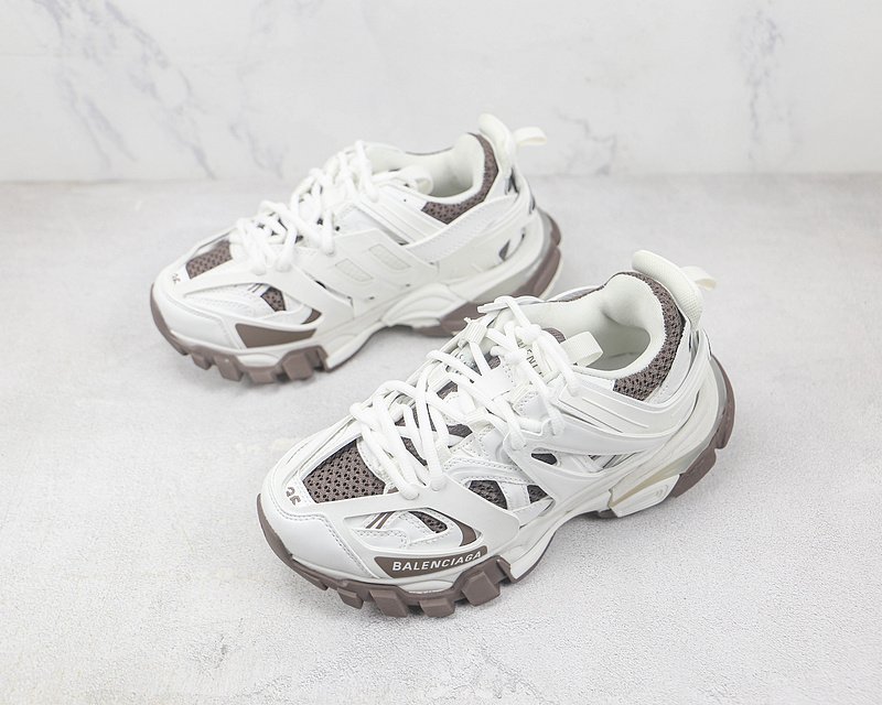 Balenciaga Track "White/Light Brown" фото № 5