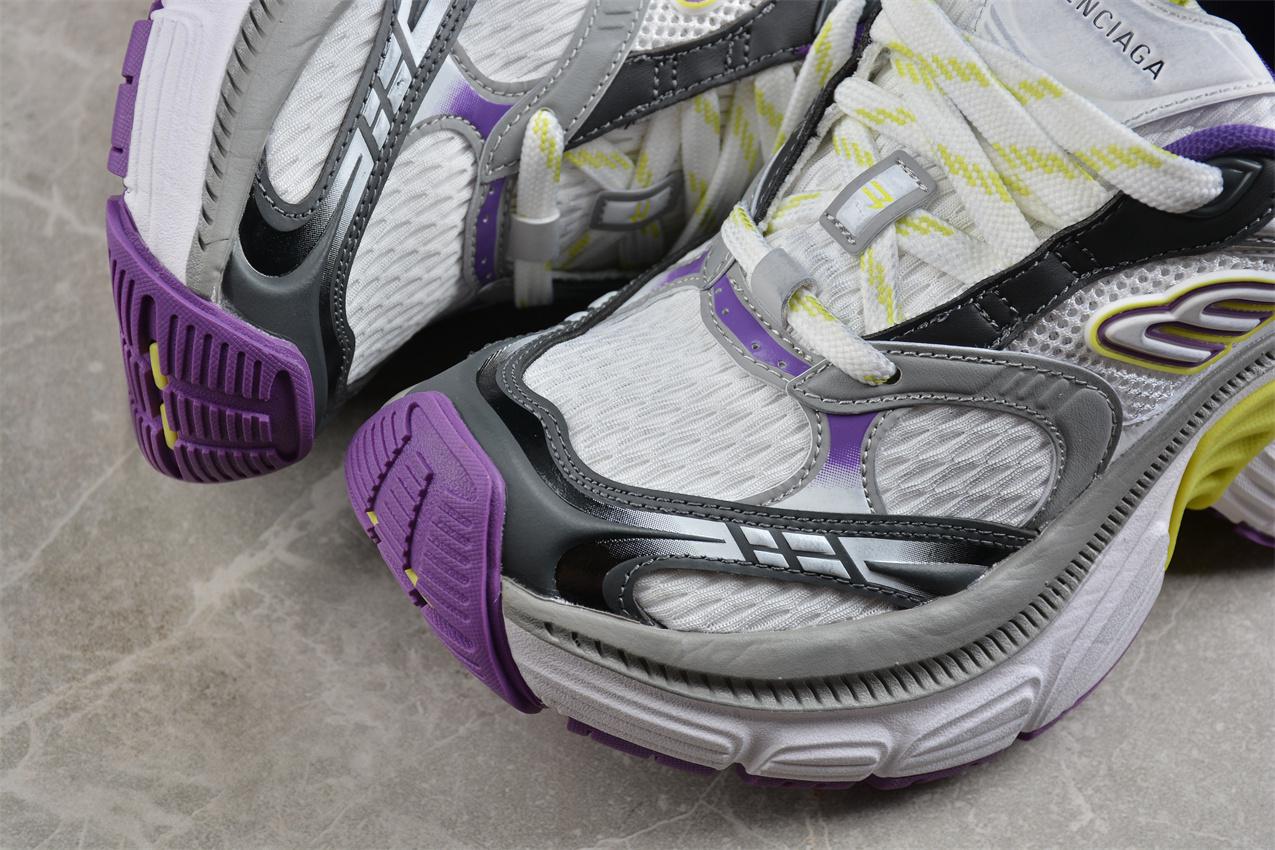 Balenciaga Track Sneaker "Grey/White/Yellow/Violet" фото № 7