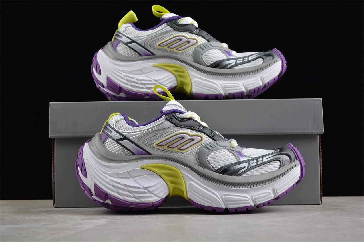Balenciaga Track Sneaker "Grey/White/Yellow/Violet" фото № 9