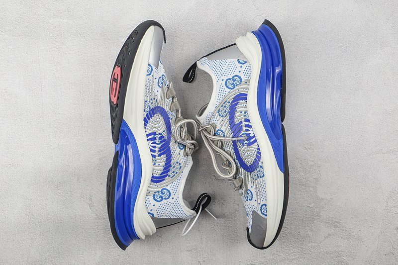 Gucci Run "Off White/Blue" фото № 7