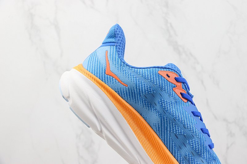 Hoka One One Clifton 9 "Blue/Orange" фото № 3