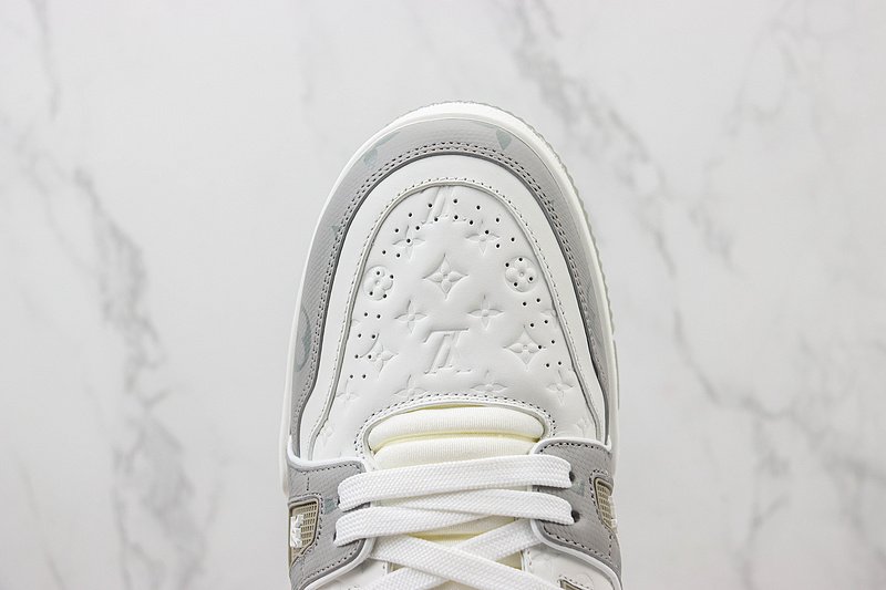 Louis Vuitton LV Trainer 2021 Low "Signature White" фото № 3