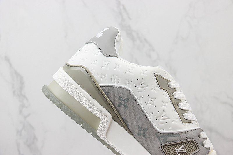 Louis Vuitton LV Trainer 2021 Low "Signature White" фото № 4