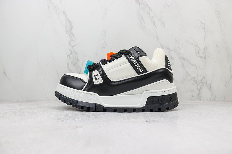 Louis Vuitton LV Trainer Maxi "White/Black" фото № 2