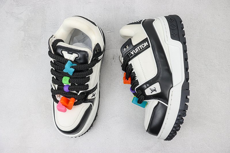 Louis Vuitton LV Trainer Maxi "White/Black" фото № 6