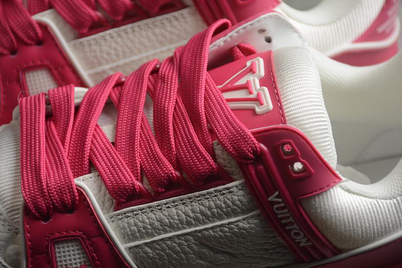 Louis Vuitton Trainer "Pink/White" фото № 8