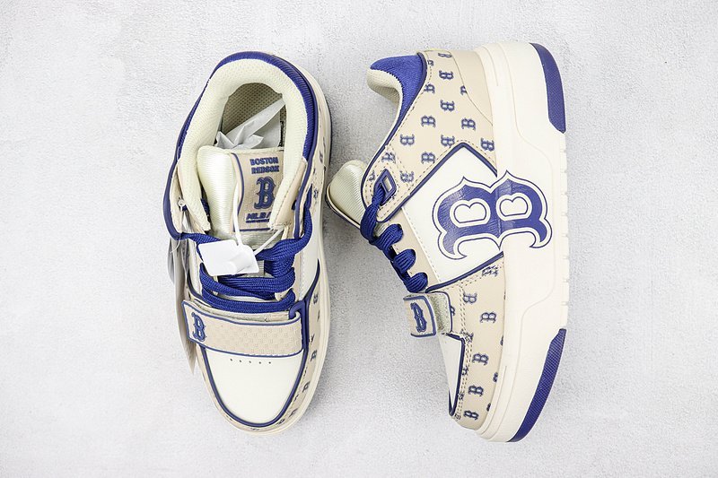 Boston Red Sox x MLB Chunky Liner Mid "Beige/Blue" фото № 6