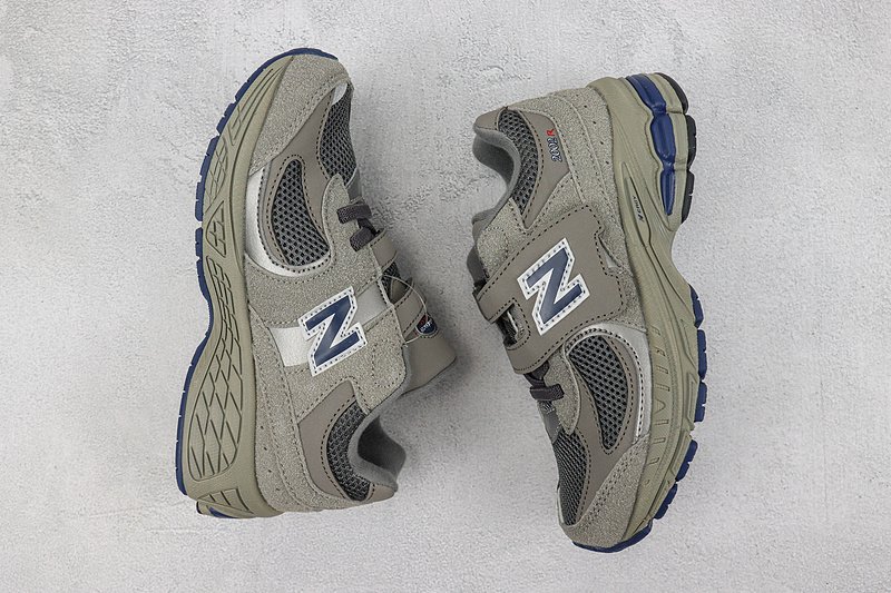 New Balance 2002R Hook & Loop Little "Grey Natural Indigo" фото № 7