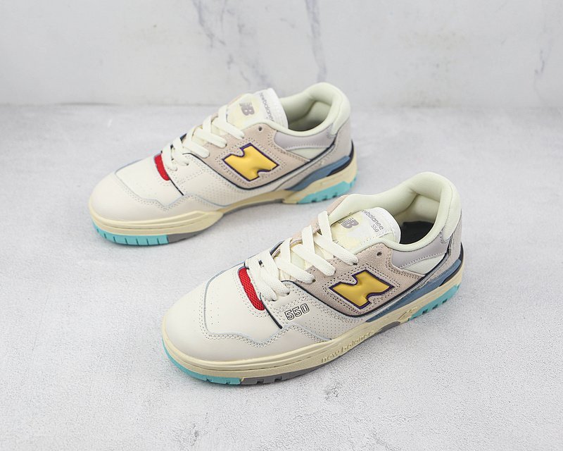 New Balance 550 “Sea Salt/Yellow” фото № 5