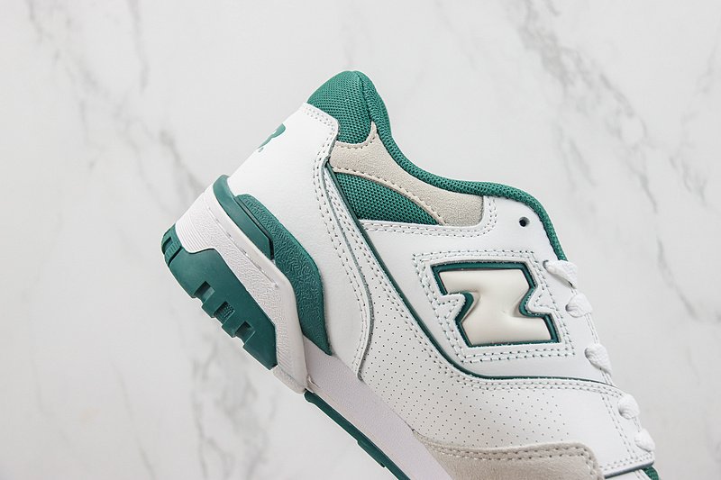 New Balance 550 "White/Emerald Green" фото № 3
