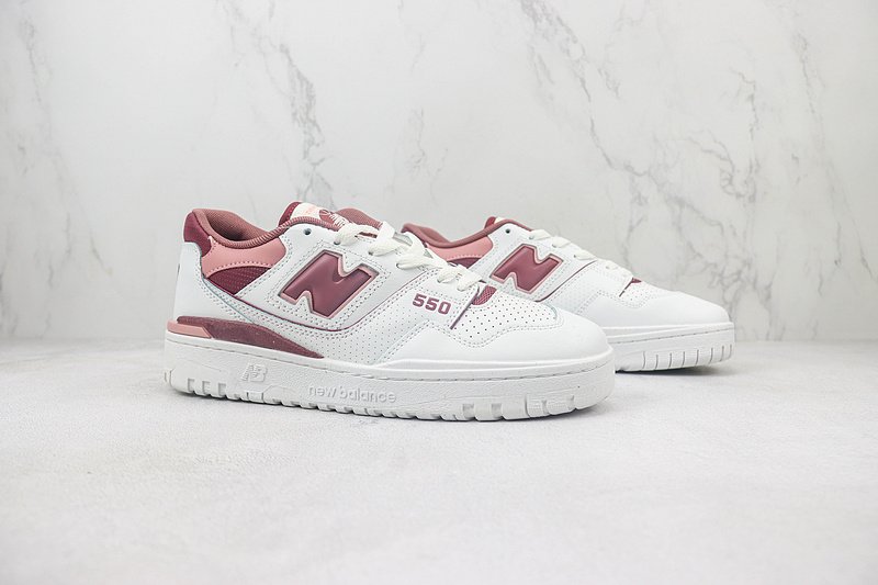 New Balance 550 "White/Rose/Pink" фото № 6