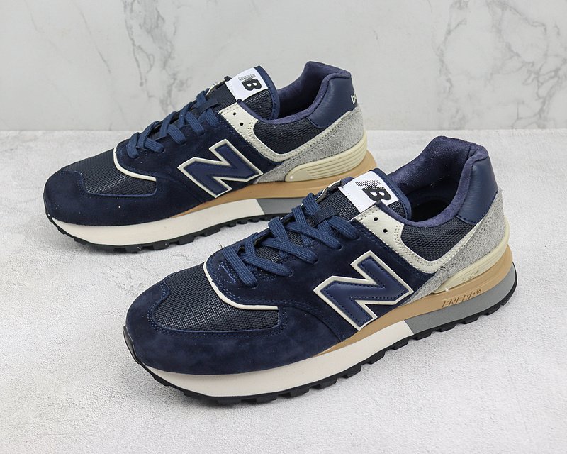 New Balance 574 "Legacy Navy/Grey" фото № 5