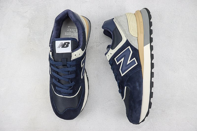New Balance 574 "Legacy Navy/Grey" фото № 6