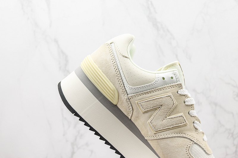New Balance 574+ WL574ZAA "Light Yellow" фото № 4