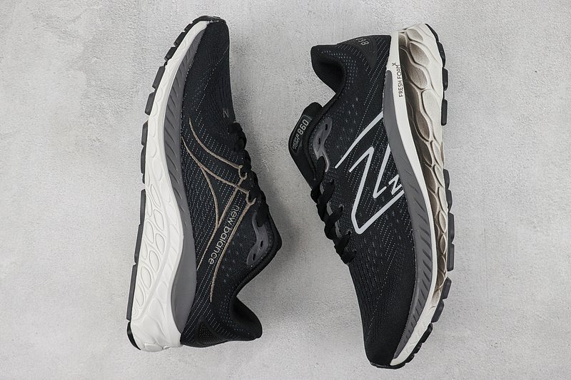 New Balance Fresh Foam 860v13 “Black/White” фото № 6