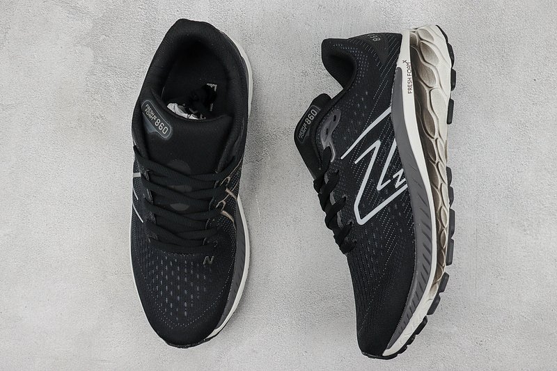 New Balance Fresh Foam 860v13 “Black/White” фото № 7