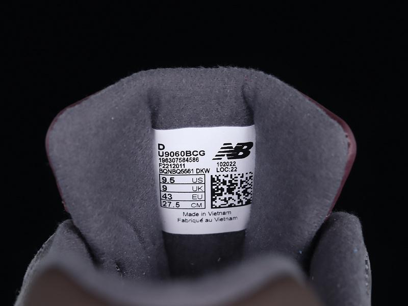 New Balance 9060 "Wine Ore" фото № 5