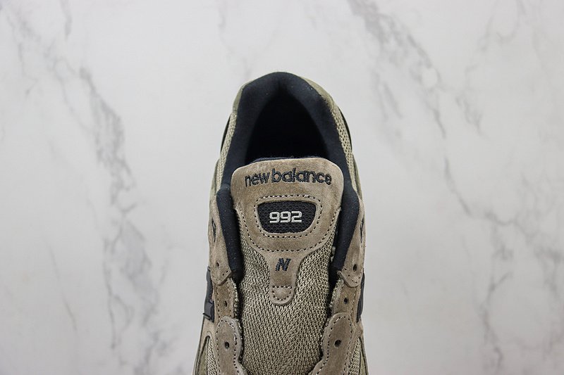 New Balance 992 "Grey/Olive" фото № 5