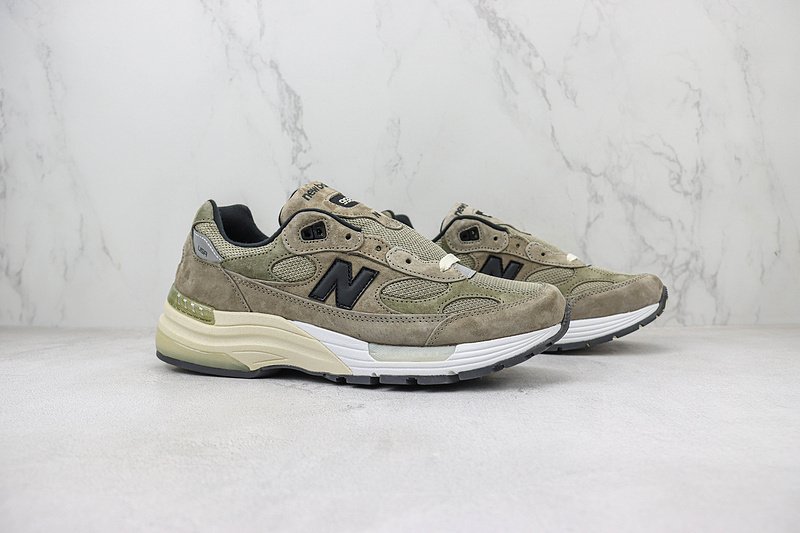 New Balance 992 "Grey/Olive" фото № 6