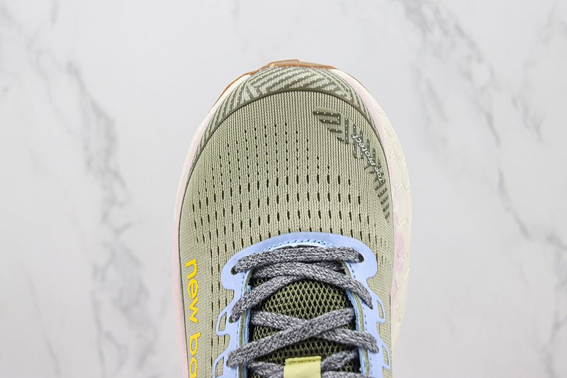 New Balance Fresh Foam X More Trail V3 "Light Green/Sky Blue/Pink" фото № 4