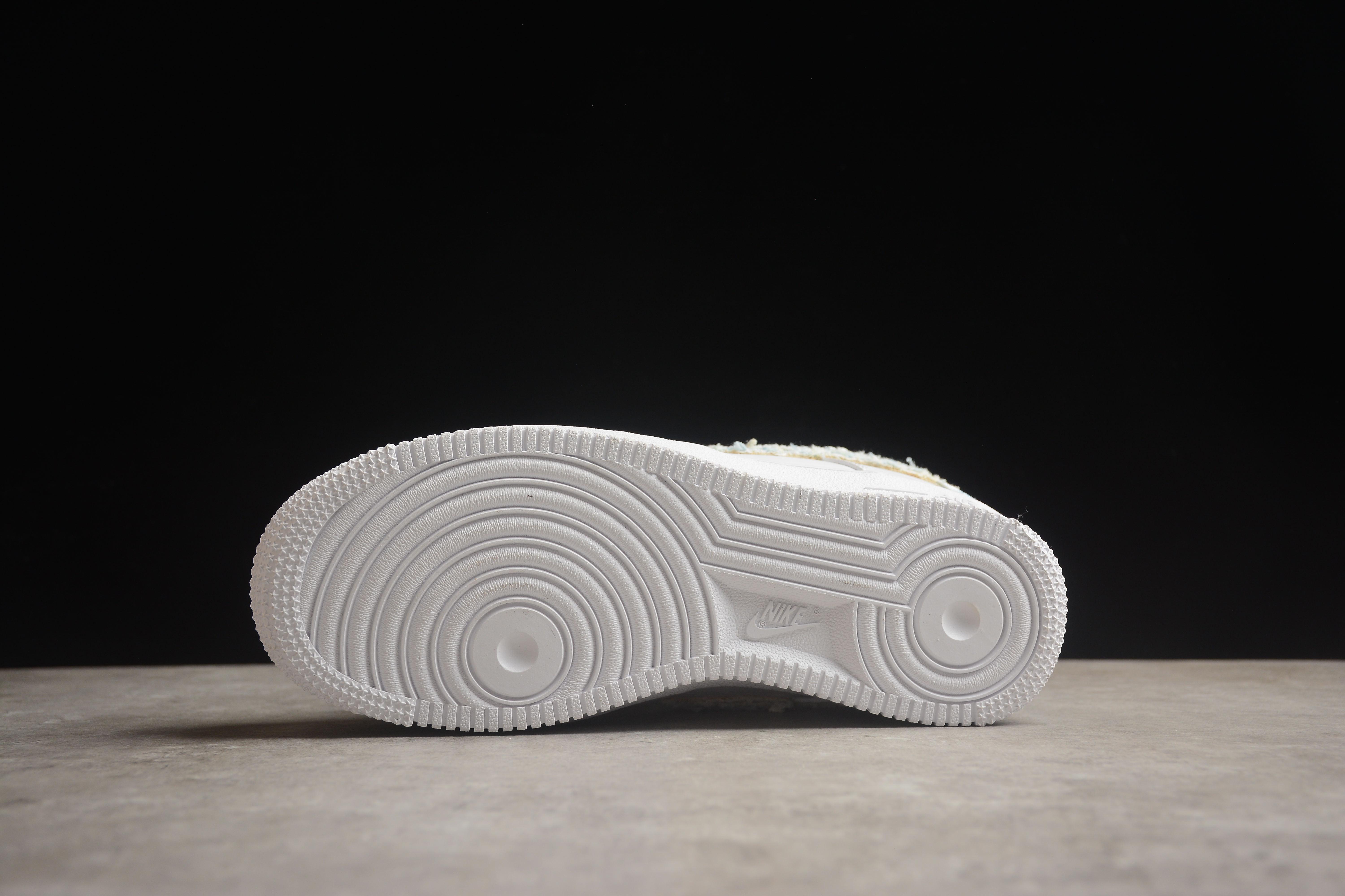 Nike Air Force 1 Low "White/Blue" фото № 4