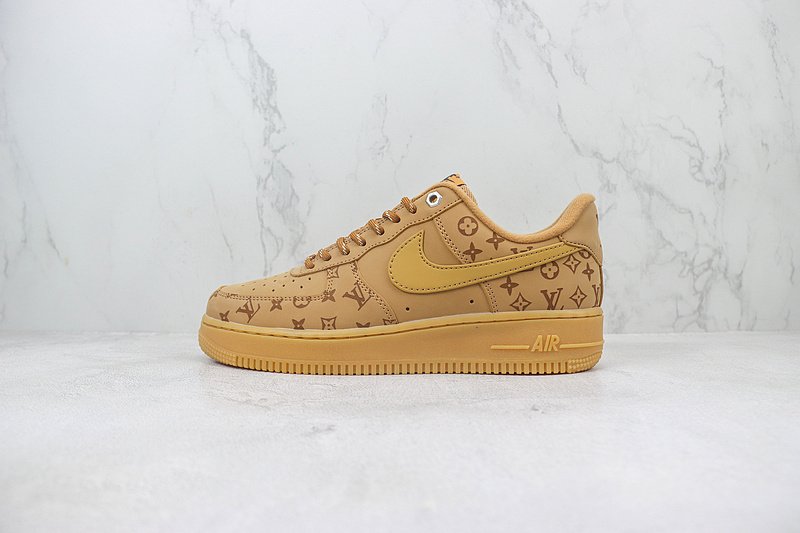 Louis Vuitton x Nike Air Force 1 Low "Brown" фото № 2