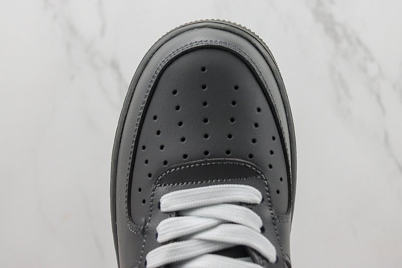 Off-White x Nike Air Force 1 Low "Black/Grey/Sliver Swoosh" фото № 4